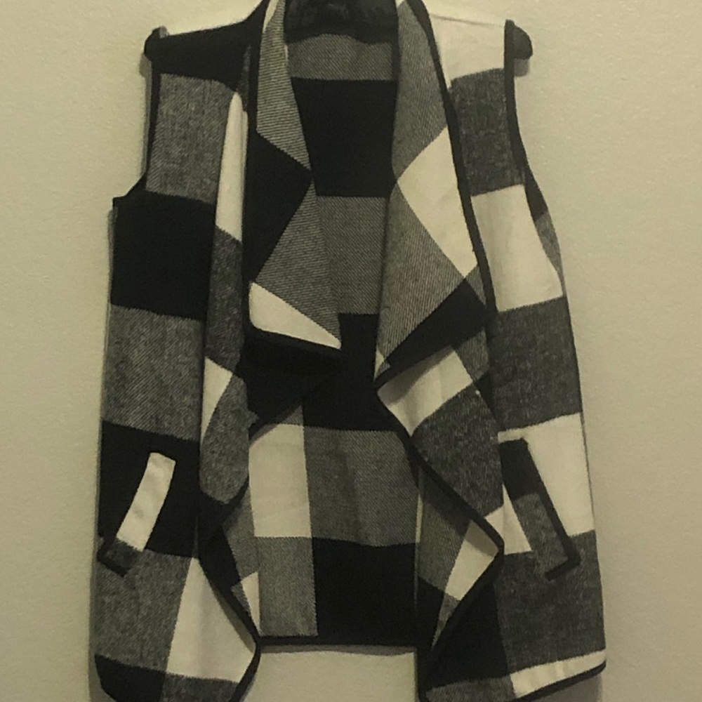 Boutique Buffalo Plaid Vest